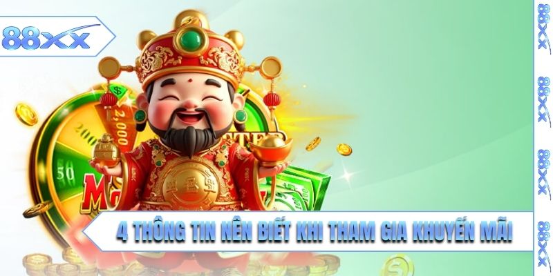 4 thông tin nên biết khi tham gia khuyến mãi nạp đầu 88XX