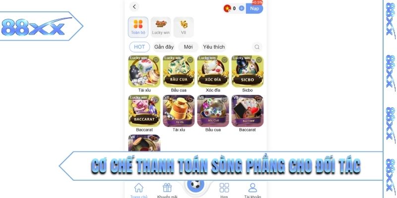 Cơ chế thanh toán sòng phẳng cho đối tác